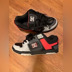 Vintage Y2K Men’s Colorblock DC Stag Skater Shoe Size 8.5 Streetwear Grunge